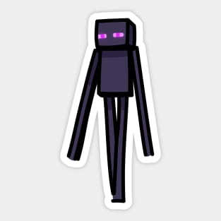 Walking Enderman Sticker